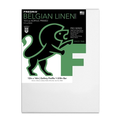 Fredrix Pro Belgian Linen Pre-Stretched Canvas