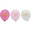 Blue Panda 44 Pcs Baby Shower Party Balloons Decorations, Pink, White, Rose Gold, 16 in - 4 of 4