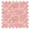 Bacati - Sophia Paisley Coral Scroll Crib/Toddler Bed Skirt - 2 of 3