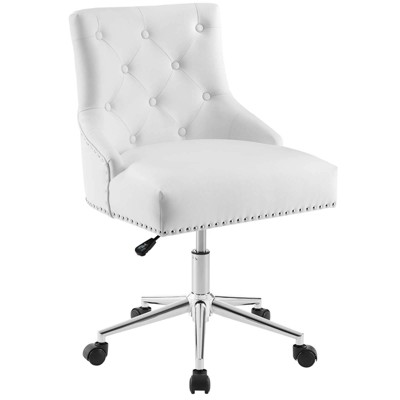 target white desk chair