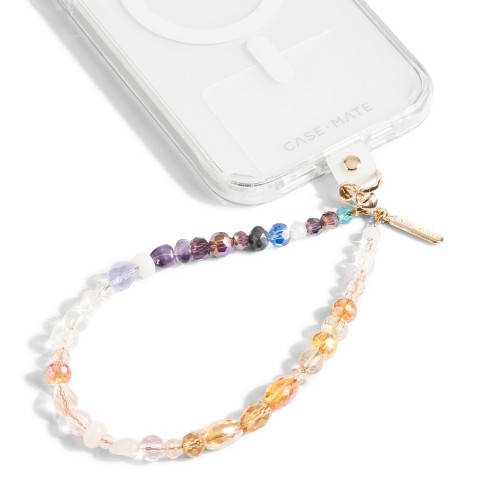 Clear Case With Beaded Strap