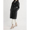 Women's Glassy Long Puffer Coat - Look By M - 2 of 3