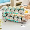 LunaLulinlk 2 Pack Adjustable Width Drink Organizer for Fridge, Automatic Rolling Soda Can Dispenser for Refrigerator - 3 of 4