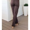 Women's High Rise Frayed Hem 90's Straight Jeans - Judy Blue - 3 of 4