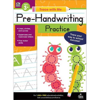 Pre-Handwriting Practice - (Trace with Me) (Paperback)