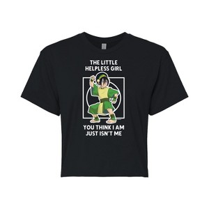 Women's - Avatar: The Last Airbender - Toph Cropped Graphic T-Shirt - 1 of 4