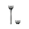 Harry's 5-Blade Men's Razor - 1 Razor Handle + 2 Razor Blade Refills - Chrome Edition Handle - 2 of 4