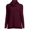 Lands' End Women's Cable Ottoman Relaxed Long Sleeve Cowl Neck Top - 3 of 4