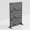 Dovelina Outdoor Metal Privacy Screen Freestanding Patio Decorative Screens - 2 of 4