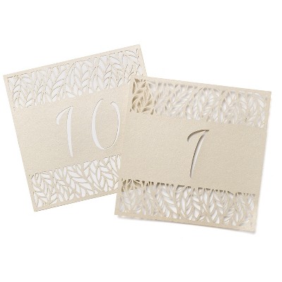 table number place cards