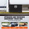 VEVOR Underbody Truck Box, 24" x 14" x 16" Pickup Storage Box, Heavy Duty Aluminum Diamond Plate Tool Box with Lock and Keys - 3 of 4