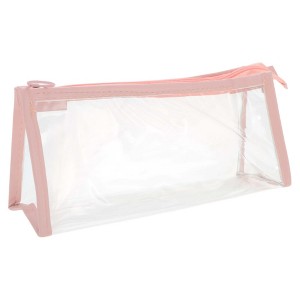 Unique Bargains Transparent Pen Pouch for Office Organizer - 1 of 4