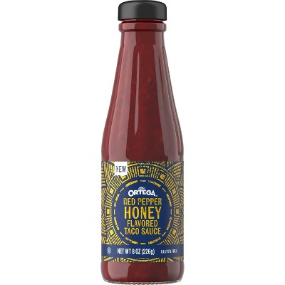 Ortega Red Pepper Honey Hot Sauce - 8oz