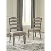 Signature Design by Ashley Lodenbay Classic Farmhouse Dining Chair, Set of 2, Antique Gray - 2 of 4