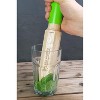 Cookut Morry Maple Wood 4-in-1 Mojito Tool with 15 Ounce Glasses - 4 of 4
