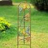 SPI Home Narrow Hummingbird Trellis – 34" Tall Decorative Garden Accent with Ground Spikes for Outdoor Display - 2 of 4