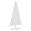 Aghana Digitals 150cm White Pine Wood Decorative Christmas Tree - Rustic DIY-Friendly Festive - 2 of 4