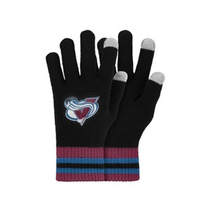 NHL Colorado Avalanche Nightwave Big Logo Knit Glove - 1 of 1