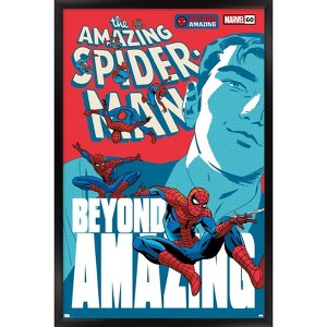 Trends International Marvel Comics - Spider-Man: Beyond Amazing - Peter Parker Cover Framed Wall Poster Prints - 1 of 4