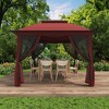 Yardsight 11 Ft. X 11 Ft. Pop Up Portable Gazebo With Mosquito Netting - 4 of 4