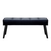 WestinTrends Velvet Tufted Bedroom Bench for Living Room & Entryway - 3 of 4