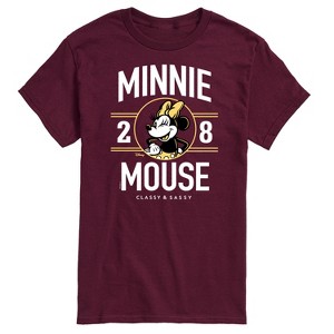 Men's - Disney - Minnie Mouse Short Sleeve Graphic T-Shirt - 1 of 4