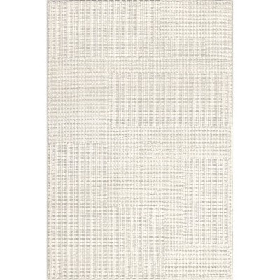 Nuloom Dorene Contemporary High-Low Striped Wool Indoor Area Rug