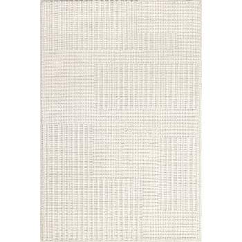 nuLOOM Dorene Contemporary High-Low Striped Wool Area Rug