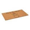 HomeRoots 17" X 29" Brown And Black Christmas Snowman Merry Christmas Outdoor Coir Door Mat - 4 of 4