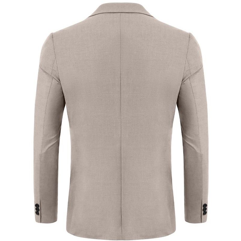 Men's Casual Blazer Sport Coat Two Button Lightweight Business Jackets, 2 of 10