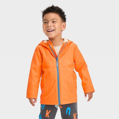 Toddler Tiger Rain Coat - Cat & Jack™ Orange 5t : Target