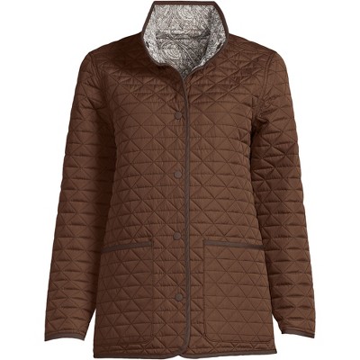 Lands end sale quilted barn jacket