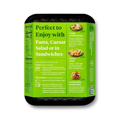 Crispy Breaded Chicken Breast Filets - 10oz - Good & Gather™