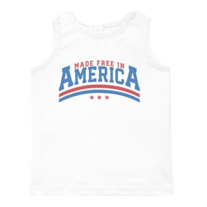 The Juniper Shop Made Free In America Toddler Tank - 1 of 4