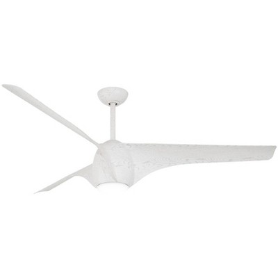 65" Minka Aire Airewave Sterling Maple Indoor Remote LED Ceiling Fan