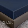 Bedding Bed Sheets Set - 3 Piece Bedding - Brushed Microfiber - Shrinkage and Fade Resistant - Easy Care - 3 of 4