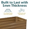 Sunnydaze Raised Corrugated Galvanized Steel Rectangle Garden Bed for Plants, Vegetables, and Flowers - 48" L x 11.75" H - 2 of 4