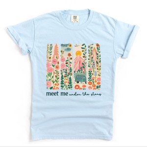 Simply Sage Market Meet Me Under The Stars Garment Dyed Tee - 1 of 4