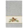 Linum Home Textiles 100% Turkish Cotton PIERRE Embellished Towel Set - 3 of 4