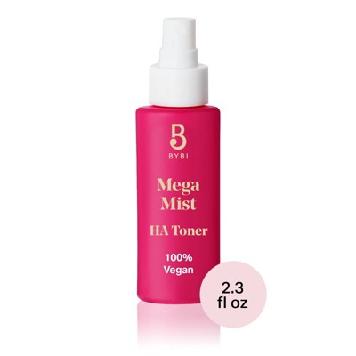BYBI Clean Beauty Mega Mist HA Vegan Facial Toner Spray - 2.3 fl oz