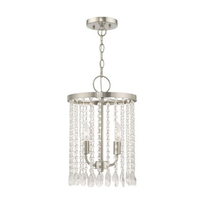 Livex Lighting Elizabeth 2 - Light Pendant in  Brushed Nickel