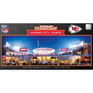 MasterPieces Sports Panoramic Puzzle - NFL Kansas City Chiefs Stadium View - 1 of 4