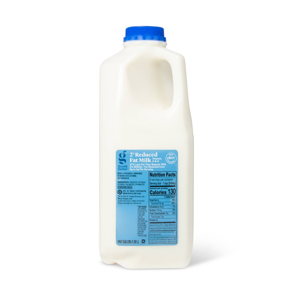 2% REDUCED FAT MILK