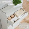 SinCiDo Modern 45" Tall Vertical Dresser with 5 Drawer Dresser,Curved Profile Designed with Natural Texture for Bedroom,Living Room - 4 of 4