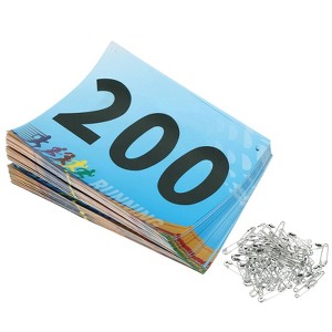 Unique Bargains Tearproof Sports Game Basketball Running Bib Competitor Numbers - 1 of 4