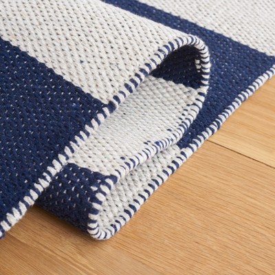 Ivory Cotton Handwoven 8' x 10' Flatweave Area Rug