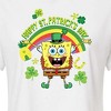 Women's - SpongeBob SquarePants - Spongebob Happy St. Patricks Day Cropped Graphic T-Shirt - 2 of 4