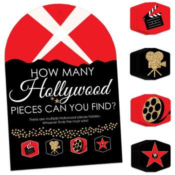 Big Dot Of Happiness Red Carpet Hollywood - Diy Movie Night Party  Concession Signs - Snack Bar Decorations Kit - 50 Pieces : Target
