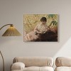 Art Remedy Parisienne reading by Albert Edelfelt Classic Landscape and Portrait Wall Art Framed - 2 of 4