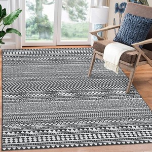 Rug Washable Modern Large Area Rug for Living Room Bedroom  Indoor Rug Non-Slip Living Room Rug - 1 of 4